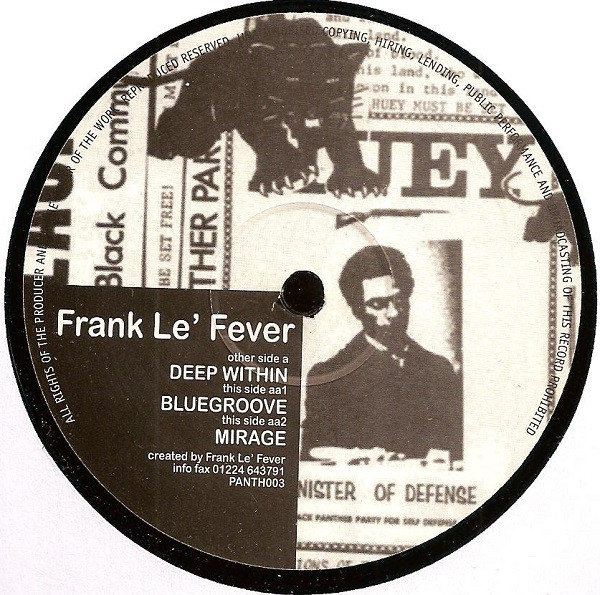 Frank Le' Fever - Deep Within | Panther Records (PANTH 003) - main
