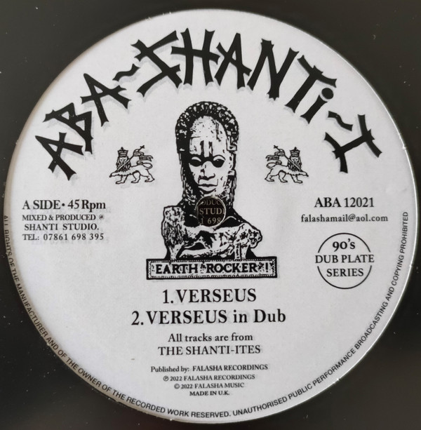 The Shanti-Ites - Verseus / Amlak | Aba-Shanti-I (ABA12021) - main
