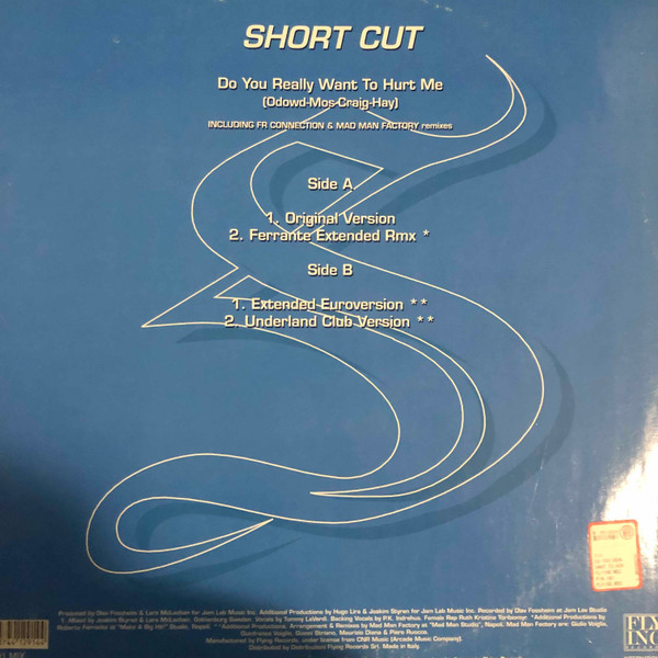 Short Cut Featuring R.C. - Do You Really Want To Hurt Me | Flying Records (FIN 191 Mix) - 2 Short Cut Featuring R.C. - Do You Really Want To Hurt Me | Flying Records (FIN 191 Mix) - 2