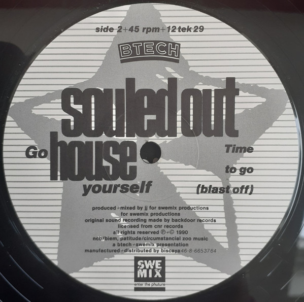 Souled Out - Go House Yourself | Btech (12 TEK 29) - 2 Souled Out - Go House Yourself | Btech (12 TEK 29) - 2