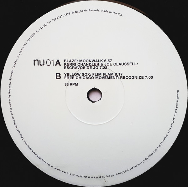 Various - Nuphonic 01 | Nuphonic (NUX122) - 3 Various - Nuphonic 01 | Nuphonic (NUX122) - 3