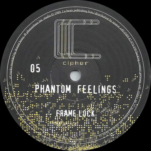 Denard Henry - Phantom Feelings | Cipher Records (Cipher 05) - main