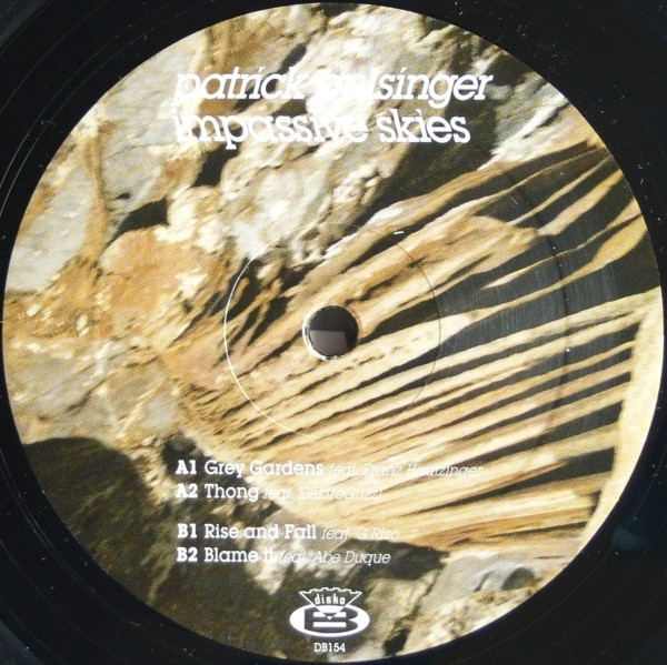 Patrick Pulsinger - Impassive Skies | Disko B (DB154) - 4 Patrick Pulsinger - Impassive Skies | Disko B (DB154) - 4