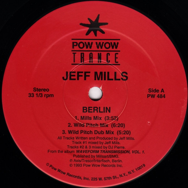 Jeff Mills - Berlin | Pow Wow Trance (PW 484) - main Jeff Mills - Berlin | Pow Wow Trance (PW 484) - main