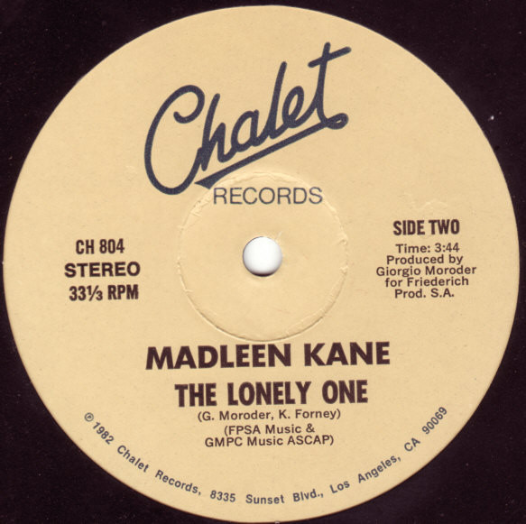 Madleen Kane - Playing For Time | Chalet Records (CH 804) - 2 Madleen Kane - Playing For Time | Chalet Records (CH 804) - 2