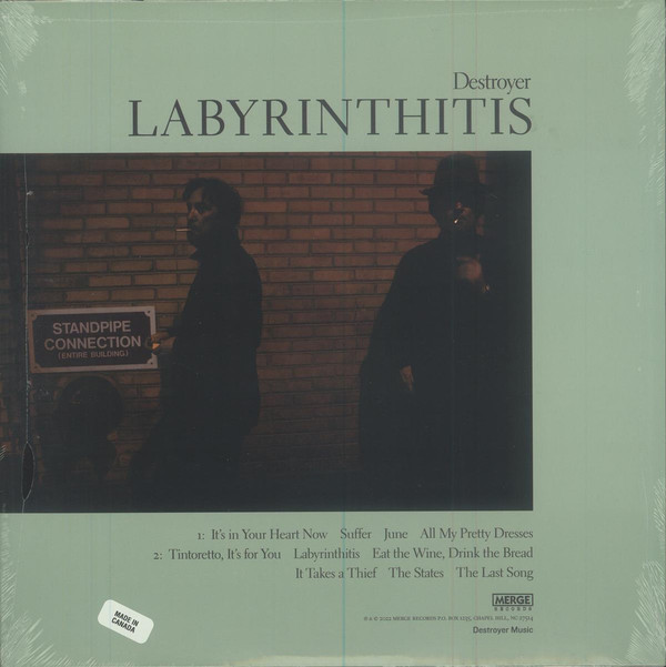 Destroyer - Labyrinthitis | Merge Records (MRG789) - 2 Destroyer - Labyrinthitis | Merge Records (MRG789) - 2