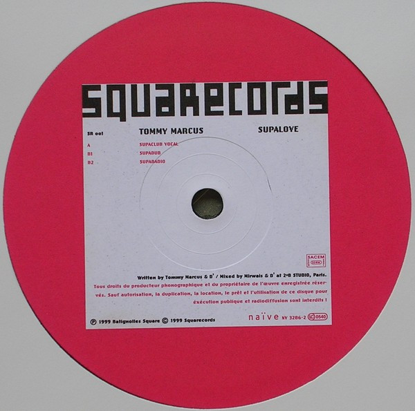Tommy Marcus - Supalove | Naïve (NV 3286-2) - 3 Tommy Marcus - Supalove | Naïve (NV 3286-2) - 3