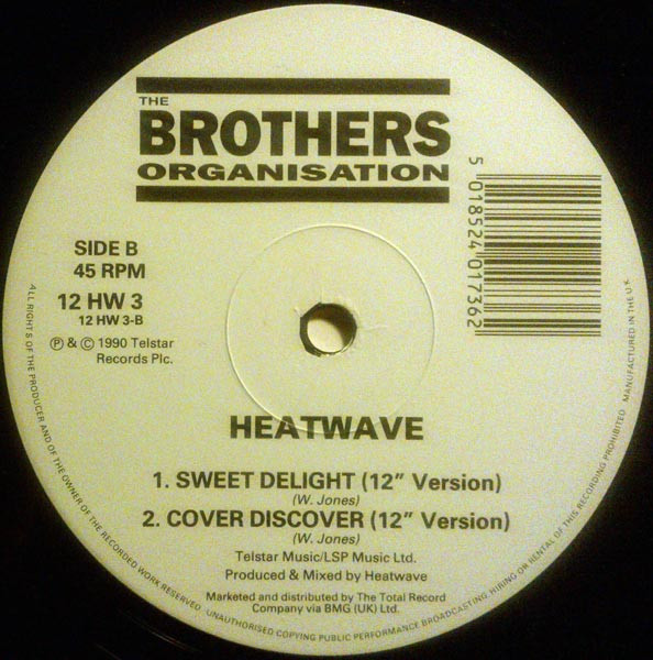 Heatwave Featuring Jocelyn Brown - Feel Like Making Love | The Brothers Organisation (12HW3) - 4 Heatwave Featuring Jocelyn Brown - Feel Like Making Love | The Brothers Organisation (12HW3) - 4