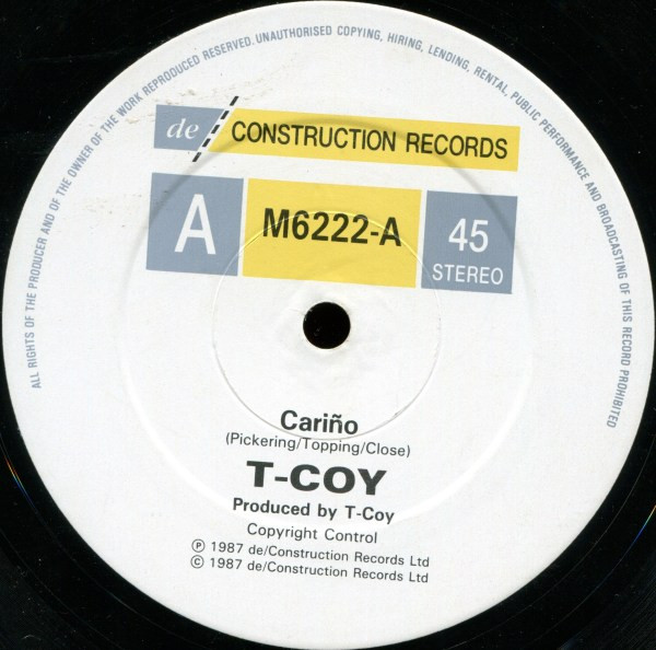 T-Coy - Cariño | Deconstruction (M6222) - main
