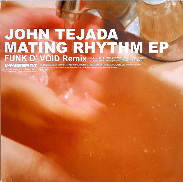 John Tejada - Mating Rhythm EP | Immigrant (IMM012) - main John Tejada - Mating Rhythm EP | Immigrant (IMM012) - main