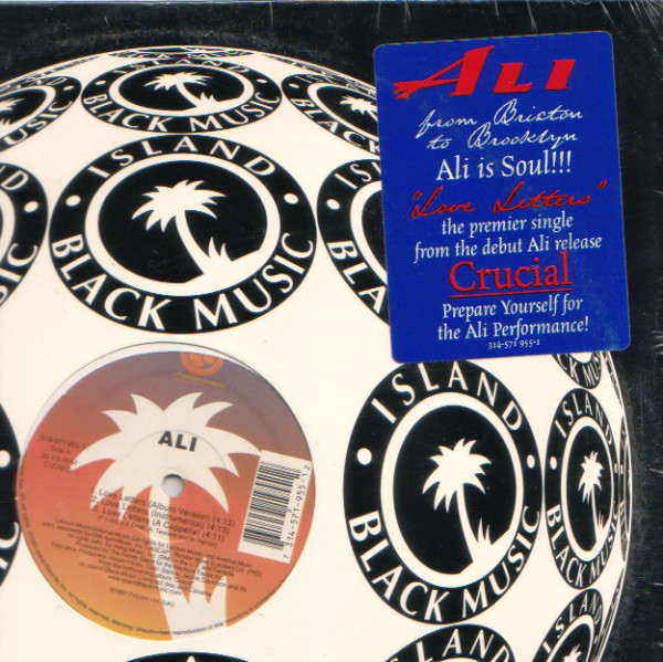 Ali - Love Letters | Island Black Music (314-571 955-1) - main Ali - Love Letters | Island Black Music (314-571 955-1) - main