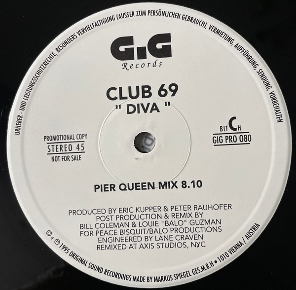 Club 69 - Diva | GiG Records (GIG 666 277) - 5