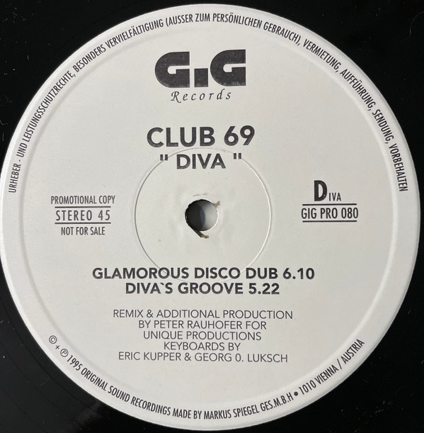 Club 69 - Diva | GiG Records (GIG 666 277) - 6