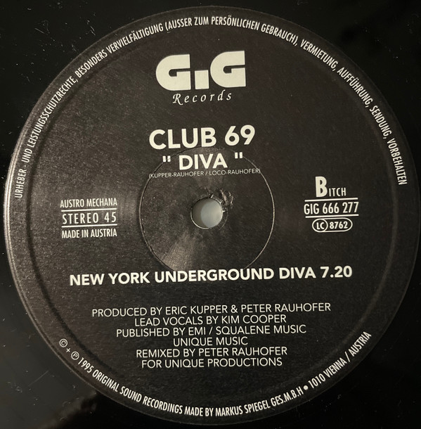 Club 69 - Diva | GiG Records (GIG 666 277) - 4