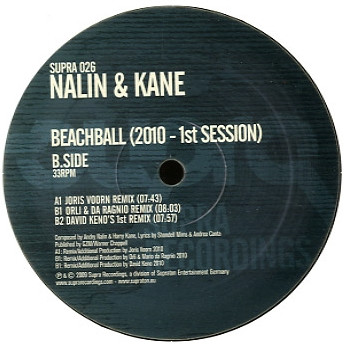 Nalin & Kane - Beachball (2010 - 1st Session) | Supra Recordings (SUPRA 026) - 3 Nalin & Kane - Beachball (2010 - 1st Session) | Supra Recordings (SUPRA 026) - 3