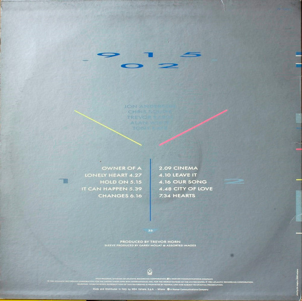 Yes - 90125 | ATCO Records (79 0125-1) - 2 Yes - 90125 | ATCO Records (79 0125-1) - 2