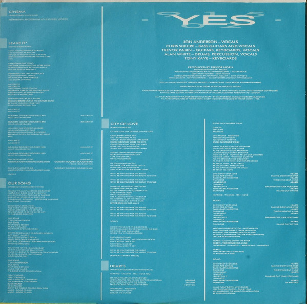 Yes - 90125 | ATCO Records (79 0125-1) - 6 Yes - 90125 | ATCO Records (79 0125-1) - 6
