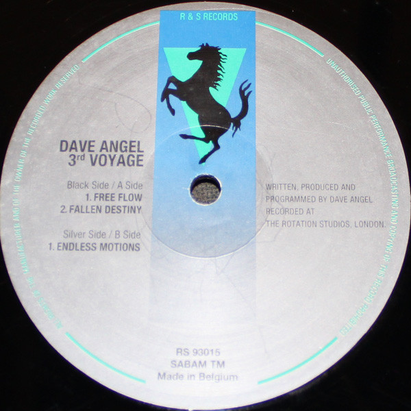Dave Angel - 3rd Voyage | R & S Records (RS 93015) - 3 Dave Angel - 3rd Voyage | R & S Records (RS 93015) - 3