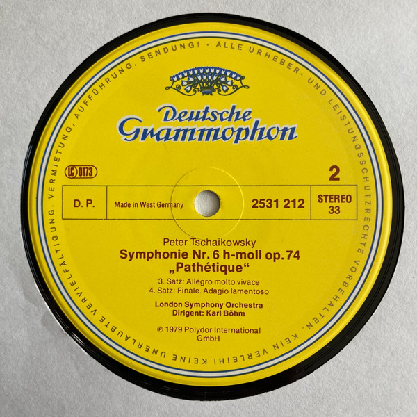 Symphonie No.6 Pathetique