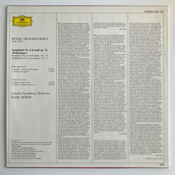 Symphonie No.6 Pathetique