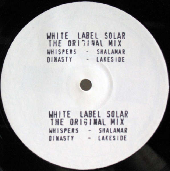 Various - White Label Solar (The Original Mix) | Not On Label (SPC 006) - main Various - White Label Solar (The Original Mix) | Not On Label (SPC 006) - main