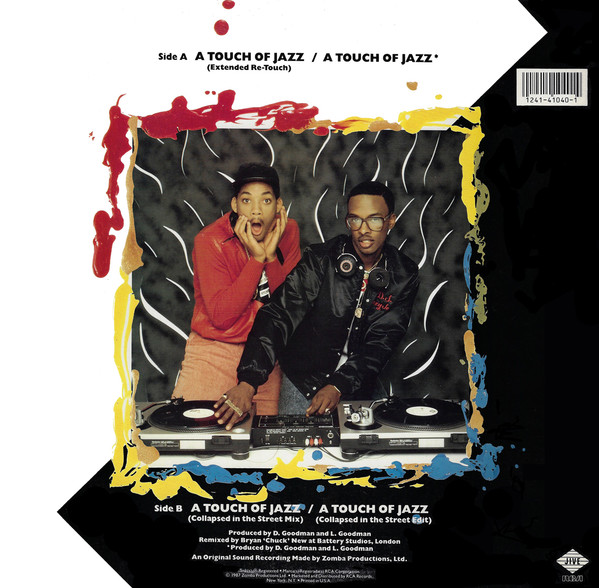 DJ Jazzy Jeff & The Fresh Prince - A Touch Of Jazz | Jive (1040-1-JD) - 2 DJ Jazzy Jeff & The Fresh Prince - A Touch Of Jazz | Jive (1040-1-JD) - 2
