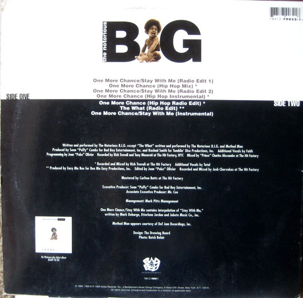 Notorious B.I.G. - One More Chance | Bad Boy Entertainment (78612-79032-1) - 2 Notorious B.I.G. - One More Chance | Bad Boy Entertainment (78612-79032-1) - 2