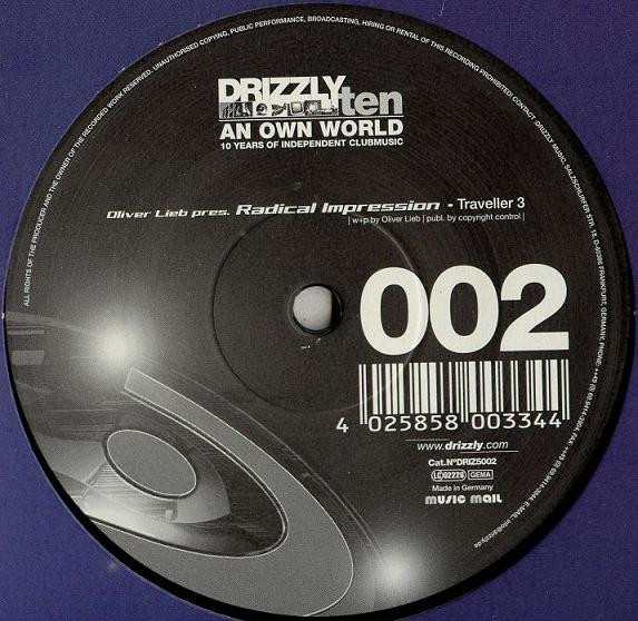 Various - Drizzly Ten, An Own World Vol. 002 | Drizzly (DRIZ5002) - main