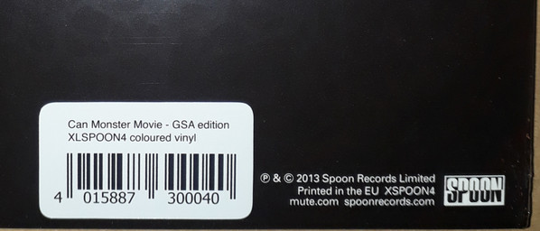 The Can - Monster Movie | Spoon Records (XSPOON4) - 5