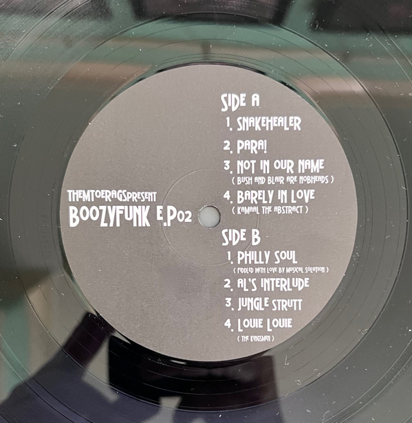 Them Toe Rags - Boozyfunk E.P 02 | Boozyfunk Records (BF 02) - 2