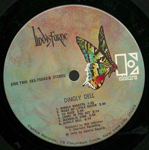 Lindisfarne - Dingly Dell | Elektra (EKS-75043) - 4