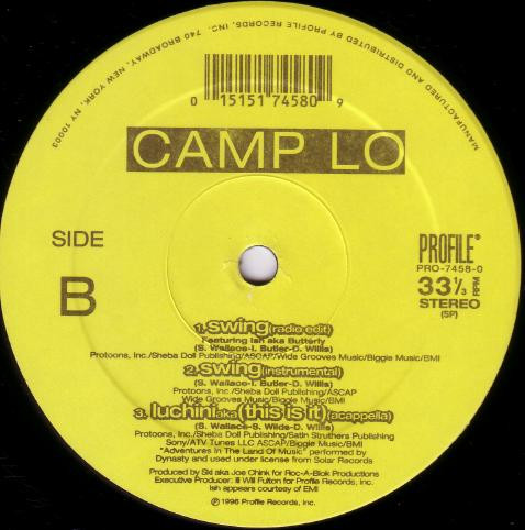 Camp Lo - Luchini Aka (This Is It) | Profile Records (PRO-7458-0) - 3 Camp Lo - Luchini Aka (This Is It) | Profile Records (PRO-7458-0) - 3