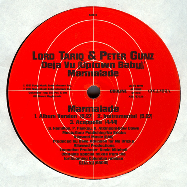 Lord Tariq & Peter Gunz - Deja Vu (Uptown Baby) | Columbia (44 78762) - 4 Lord Tariq & Peter Gunz - Deja Vu (Uptown Baby) | Columbia (44 78762) - 4