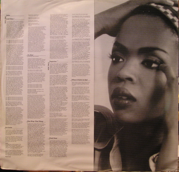 Lauryn Hill - The Miseducation Of Lauryn Hill | Ruffhouse Records (C2 69035) - 9 Lauryn Hill - The Miseducation Of Lauryn Hill | Ruffhouse Records (C2 69035) - 9