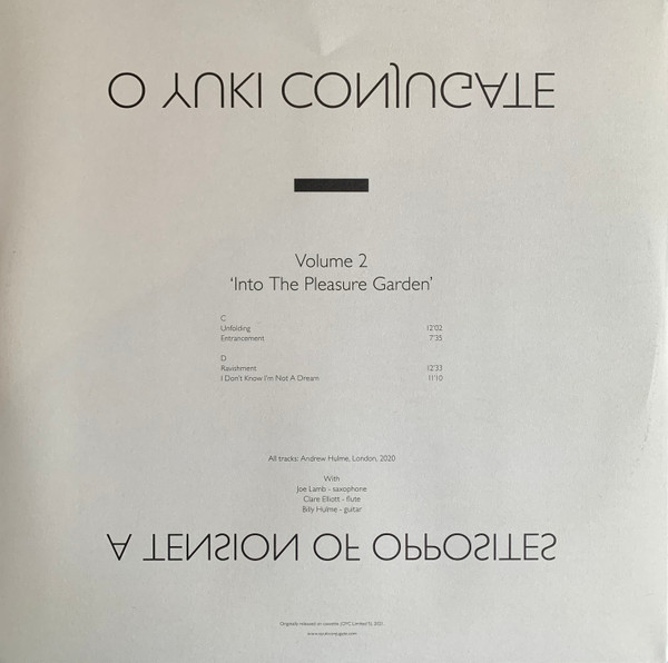 O Yuki Conjugate - A Tension Of Opposites Vols 1 & 2 | World Of Echo (WOE005) - 11 O Yuki Conjugate - A Tension Of Opposites Vols 1 & 2 | World Of Echo (WOE005) - 11