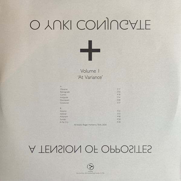 O Yuki Conjugate - A Tension Of Opposites Vols 1 & 2 | World Of Echo (WOE005) - 9 O Yuki Conjugate - A Tension Of Opposites Vols 1 & 2 | World Of Echo (WOE005) - 9
