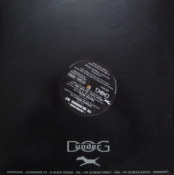 Intrance - Te Quierro '97 | Underdog (UD 010-1) - 4