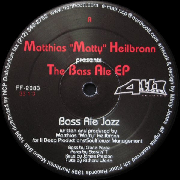 Matthias Heilbronn - The Bass Ale EP | 4th Floor Records (FF-2033) - main Matthias Heilbronn - The Bass Ale EP | 4th Floor Records (FF-2033) - main