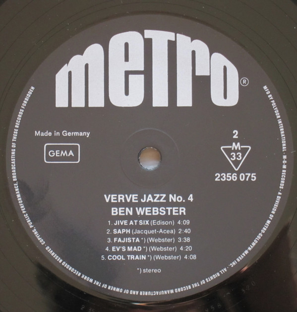 Verve Jazz No. 4
