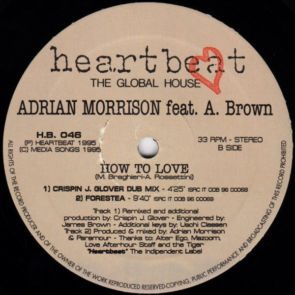 Adrian Morrison Feat. A. Brown - How To Love | Heartbeat (H.B. 046) - 2 Adrian Morrison Feat. A. Brown - How To Love | Heartbeat (H.B. 046) - 2