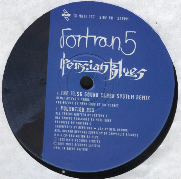 Fortran 5 - Persian Blues | Mute (12 MUTE 157) - 4