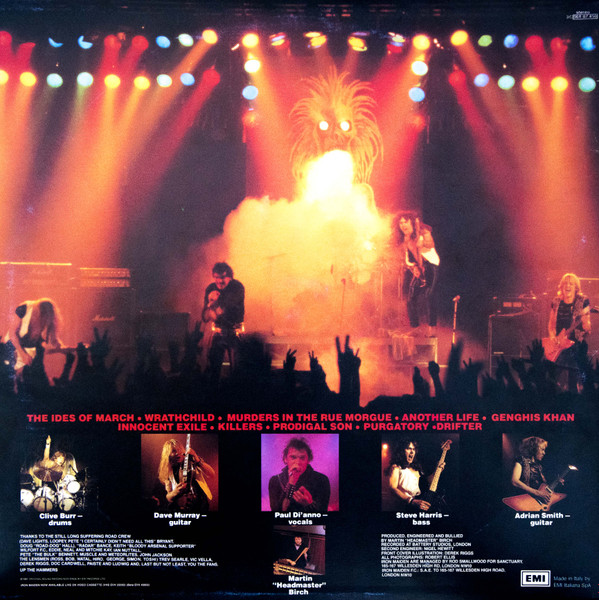 Iron Maiden - Killers | EMI (3C 064-07450) - 2 Iron Maiden - Killers | EMI (3C 064-07450) - 2