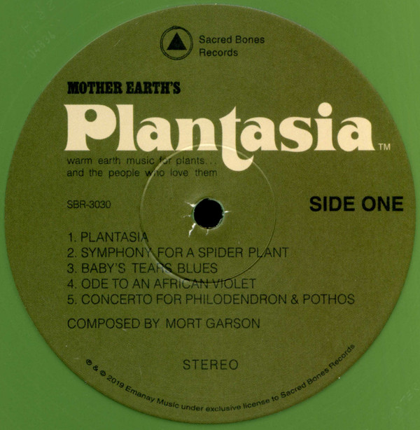Mort Garson - Mother Earth's Plantasia | Sacred Bones Records (SBR-3030) - 2 Mort Garson - Mother Earth's Plantasia | Sacred Bones Records (SBR-3030) - 2