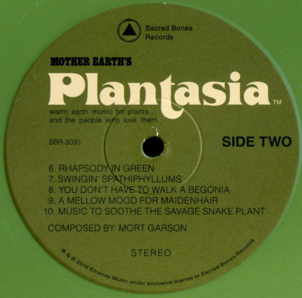Mort Garson - Mother Earth's Plantasia | Sacred Bones Records (SBR-3030) - 3 Mort Garson - Mother Earth's Plantasia | Sacred Bones Records (SBR-3030) - 3