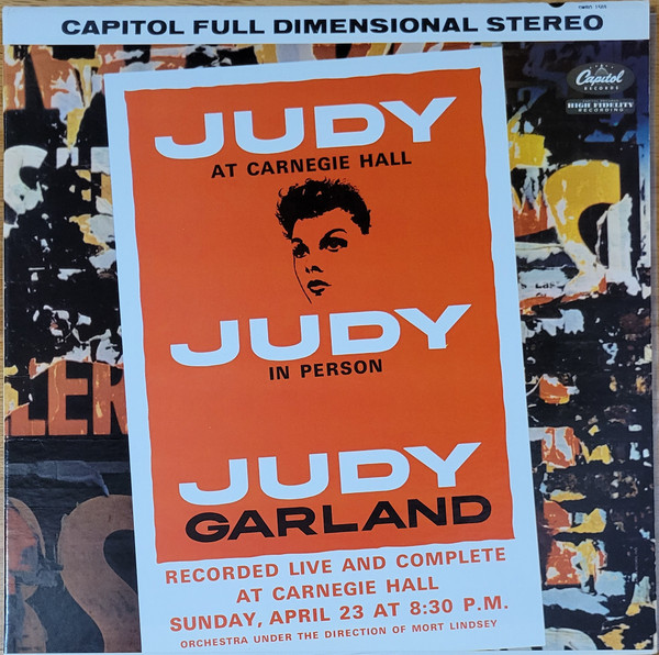 Judy Garland - Judy At Carnegie Hall - Judy In Person | Capitol Records (SWBO 1569) - main Judy Garland - Judy At Carnegie Hall - Judy In Person | Capitol Records (SWBO 1569) - main