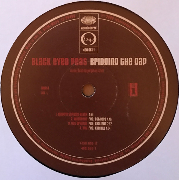 Black Eyed Peas - Bridging The Gap | Interscope Records (490 661-1) - 3 Black Eyed Peas - Bridging The Gap | Interscope Records (490 661-1) - 3