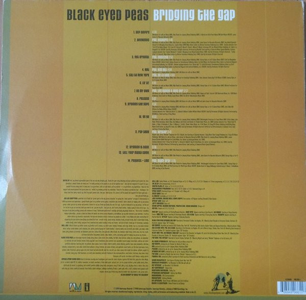 Black Eyed Peas - Bridging The Gap | Interscope Records (490 661-1) - 2 Black Eyed Peas - Bridging The Gap | Interscope Records (490 661-1) - 2