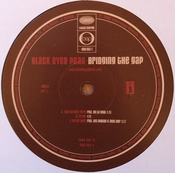 Black Eyed Peas - Bridging The Gap | Interscope Records (490 661-1) - 4 Black Eyed Peas - Bridging The Gap | Interscope Records (490 661-1) - 4