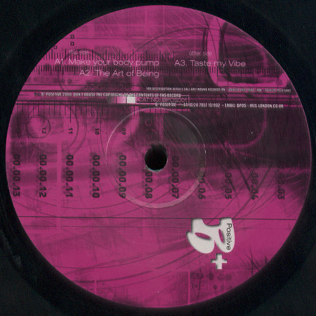 Pure Science - Taste My Vibe | B+Positive (BPOS 001) - main