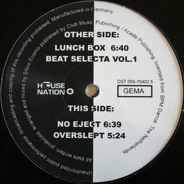 Silvio Ecomo - Silvio Ecomo EP | House Nation (DST 055-70402.5) - main Silvio Ecomo - Silvio Ecomo EP | House Nation (DST 055-70402.5) - main